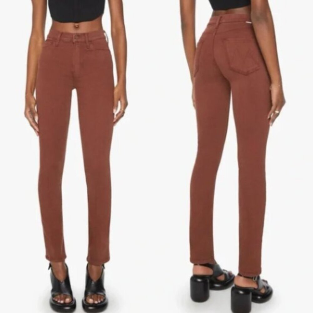 MOTHER Jeans The Mid Rise Dazzler Skimp Fudgesickle Size: 33 NWT
